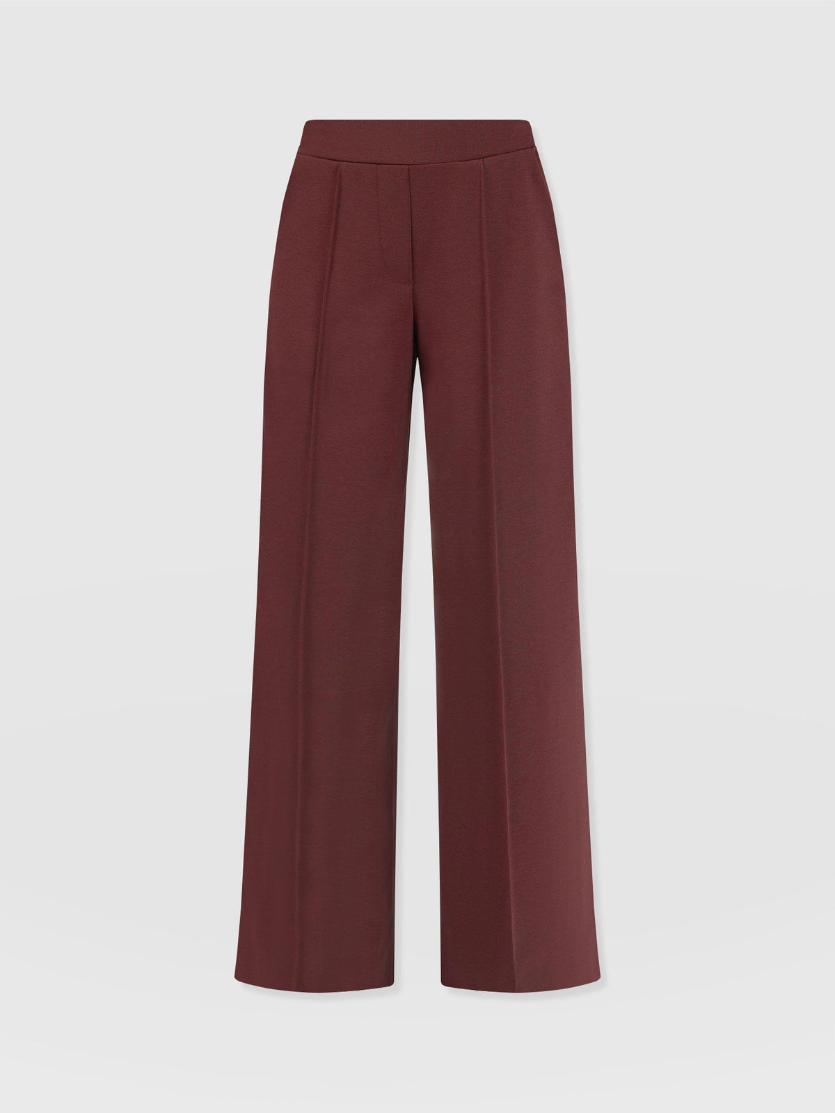 Pantalón de pernera ancha Keller — Granate — vista 7
