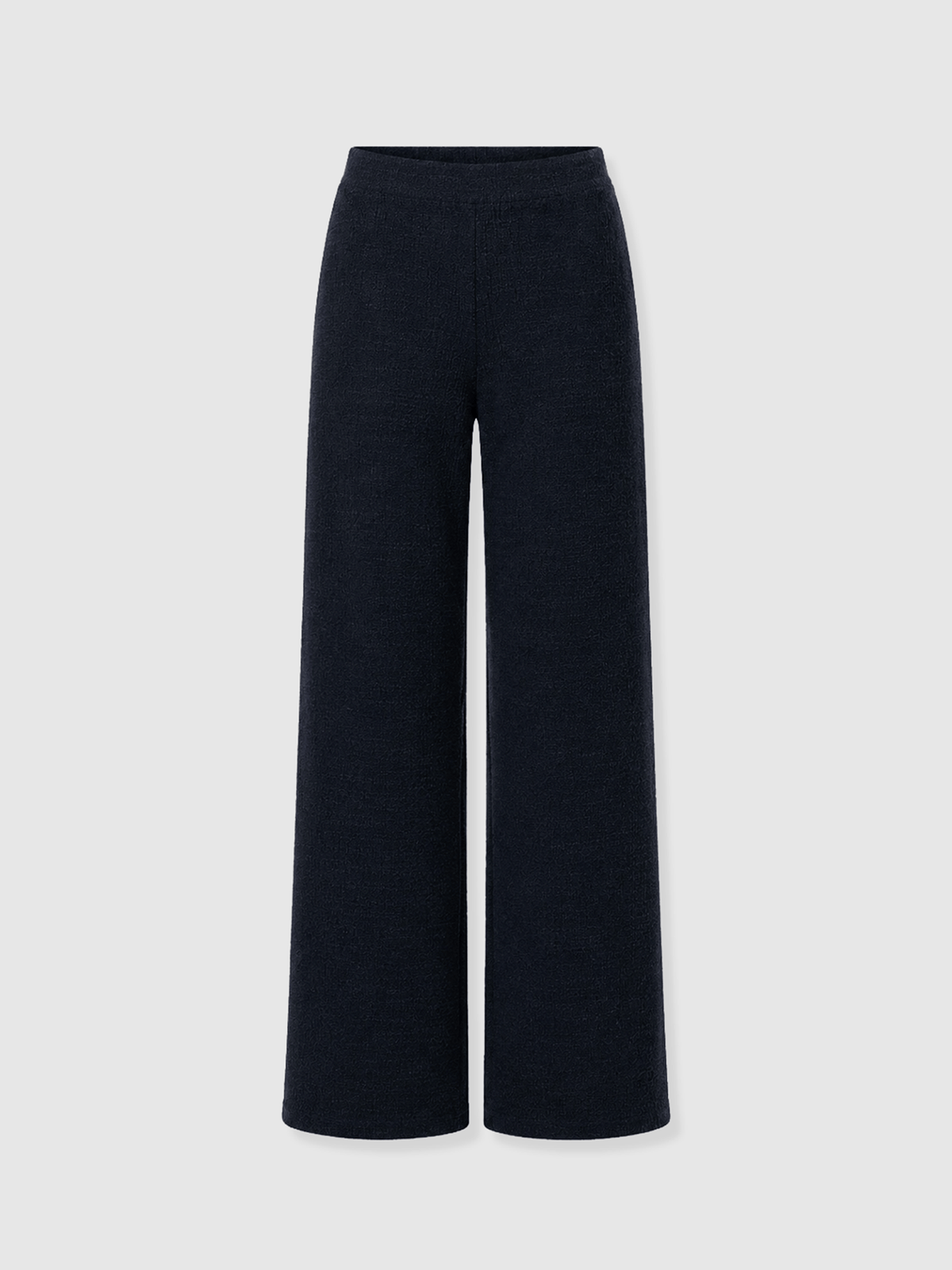 Pantalón de pernera ancha Keller — Bouclé azul marino — vista 7