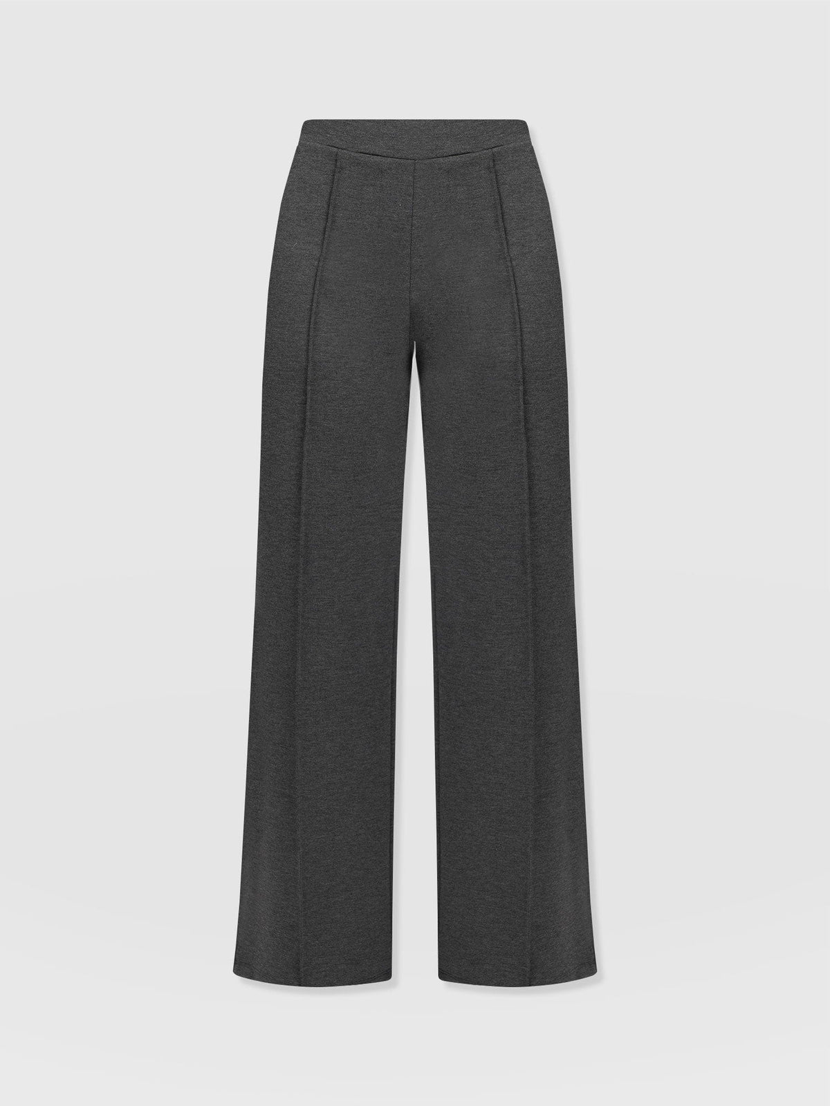 Pantalón de pernera ancha Keller — Gris carbón — vista 7