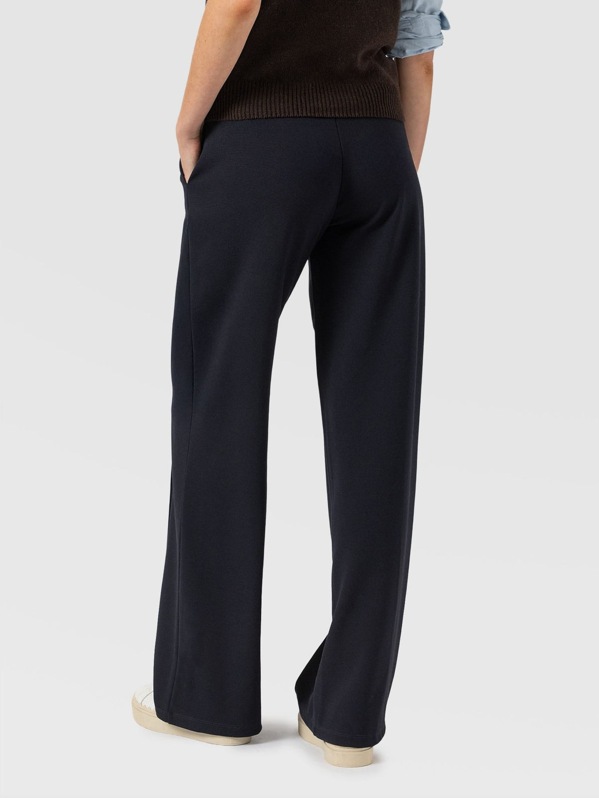 Pantalón de pernera ancha Keller — Azul marino — vista 5