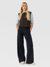 Pantalón de pernera ancha Keller — Azul marino — vista 1